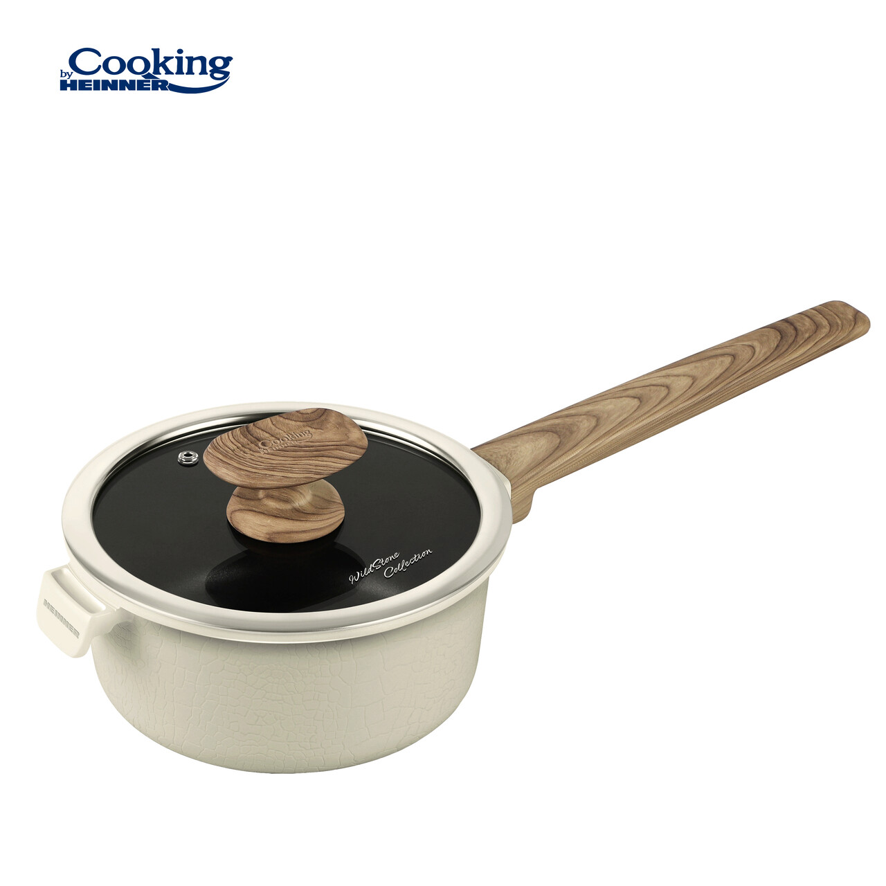 Cratita cu capac Cooking by Heinner, Wild Stone, 18x9 cm, aluminiu, multicolor - imagine 4